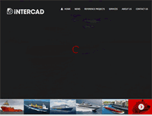 Tablet Screenshot of intercad.sk